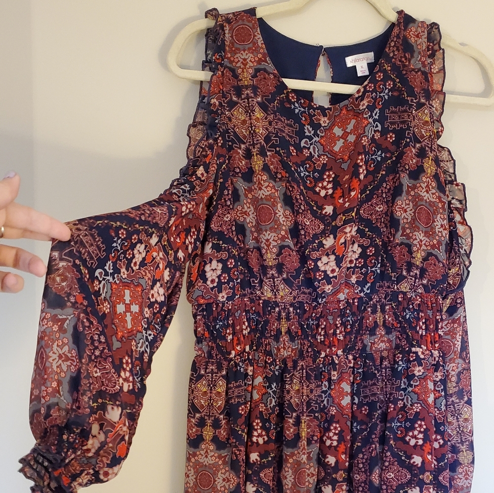Shoulderless Dress